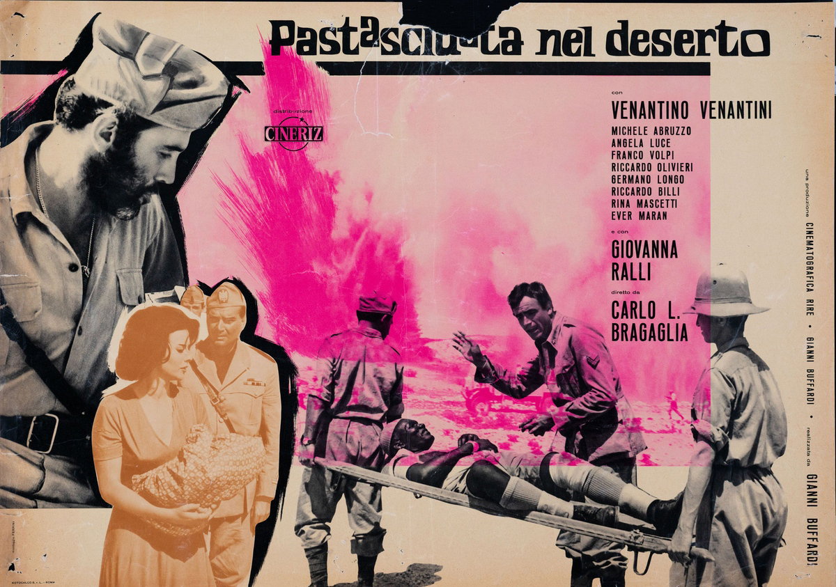 Fotobusta 2 per il film Pastasciutta nel deserto (1961)