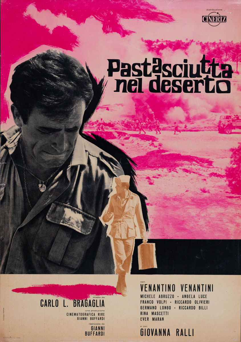 Pastasciutta nel deserto - Fotobusta 1