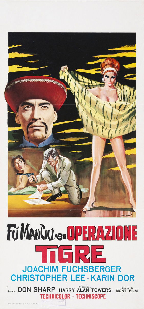 Fu Manciù A.S.3: Operazione Tigre - Locandina 1