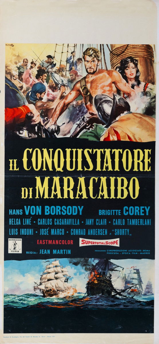 Il conquistatore di Maracaibo - Locandina 1