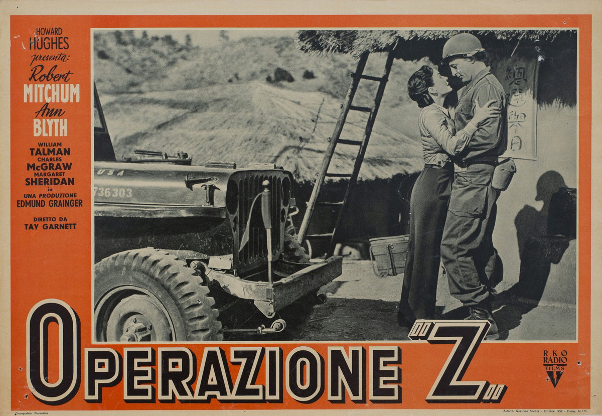 Lobby Card 3 for the film One Minute to Zero (1952)