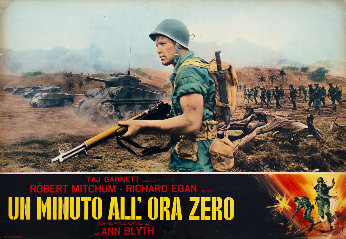 Lobby Card 2 for the film One Minute to Zero (1952)