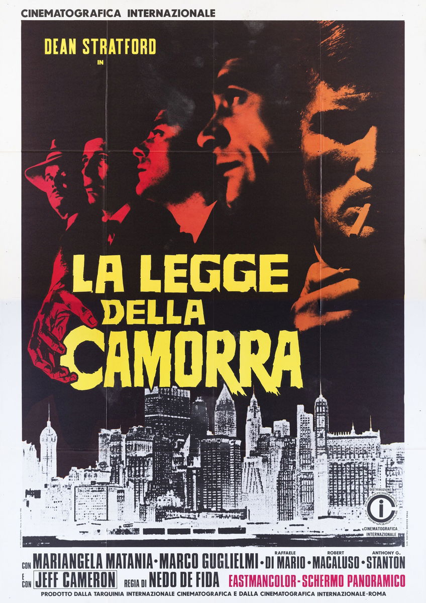 La legge della camorra - Manifesto 1