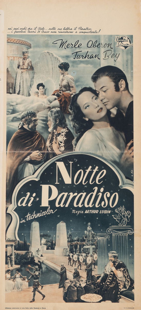 Night in Paradise - Lobby Card 1
