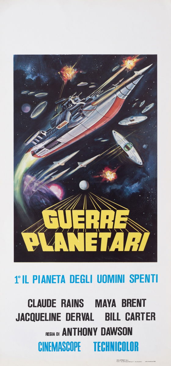 Il pianeta degli uomini spenti - Locandina 1