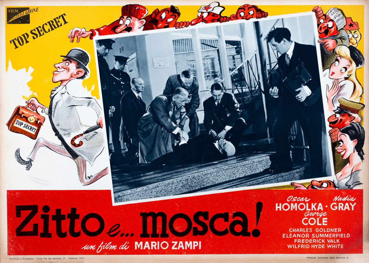 Zitto e... mosca - Fotobusta 1