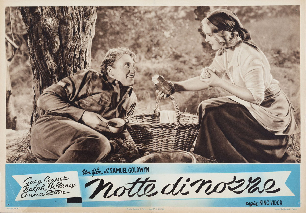 Fotobusta 2 per il film Notte di nozze (1935)