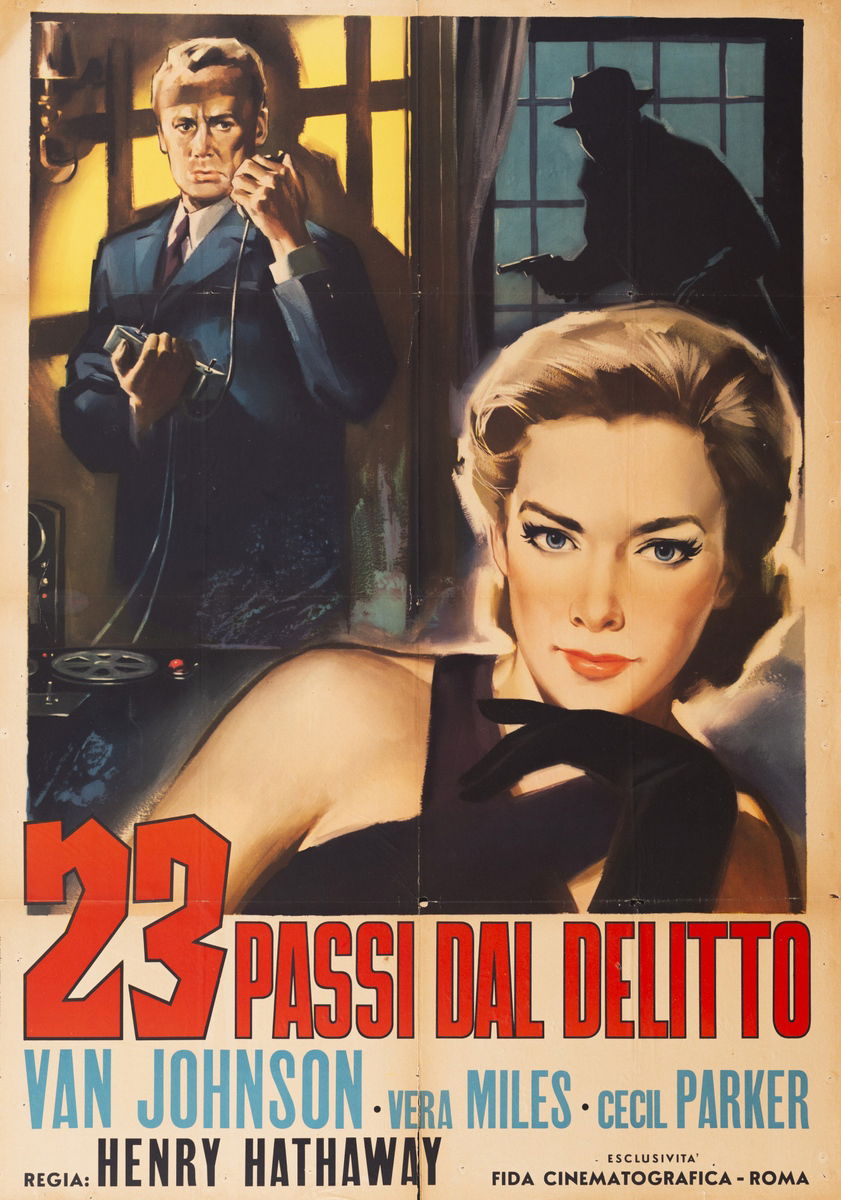 23 passi dal delitto - Manifesto 1