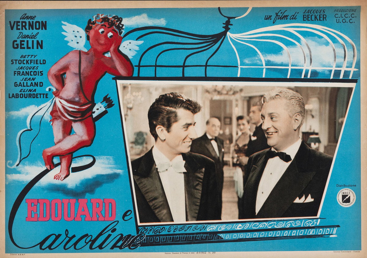 Fotobusta 2 per il film Edoardo e Carolina (1951)