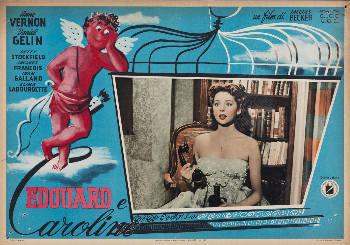 Fotobusta 3 per il film Edoardo e Carolina (1951)