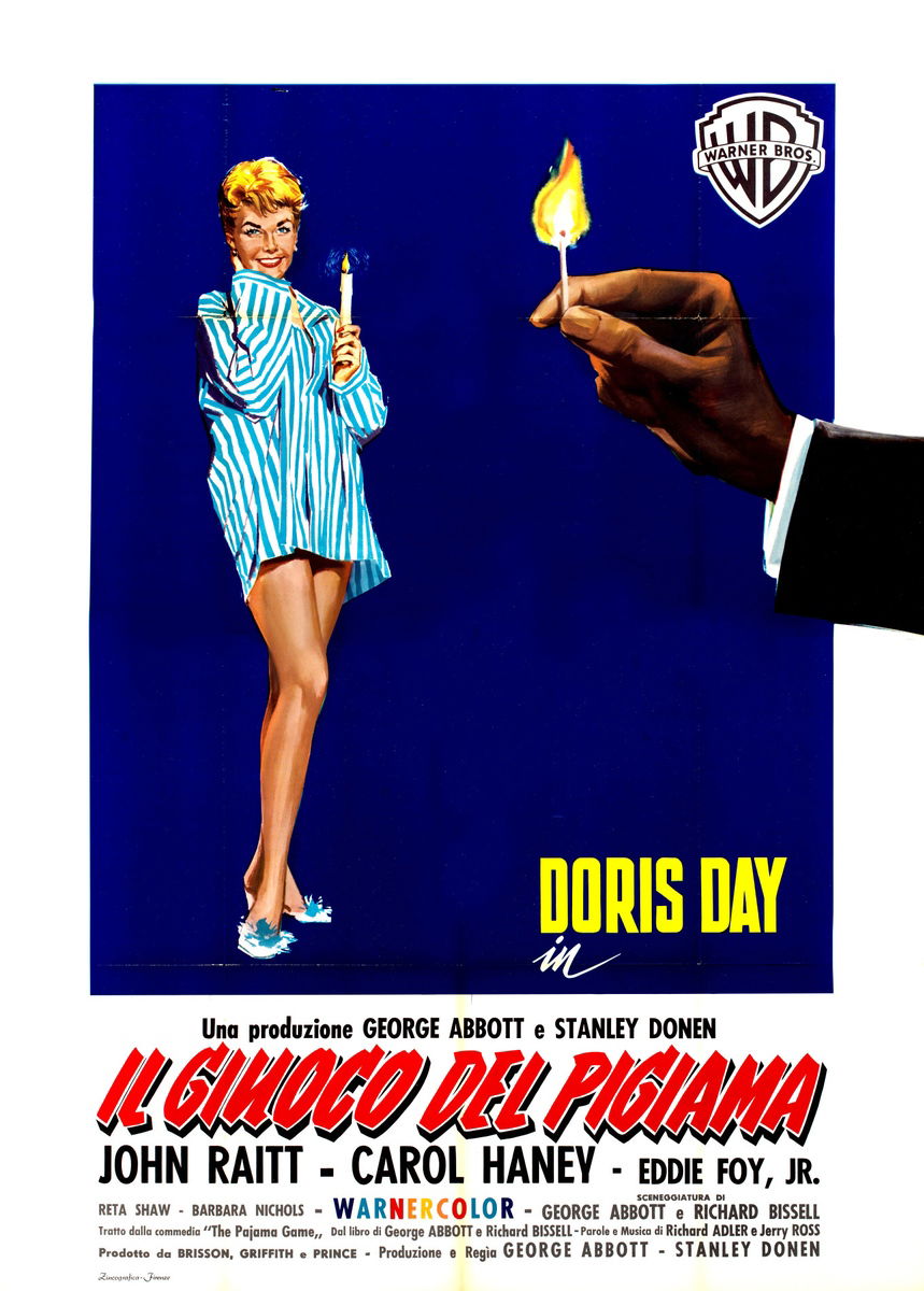 Il gioco del pigiama - Manifesto 1