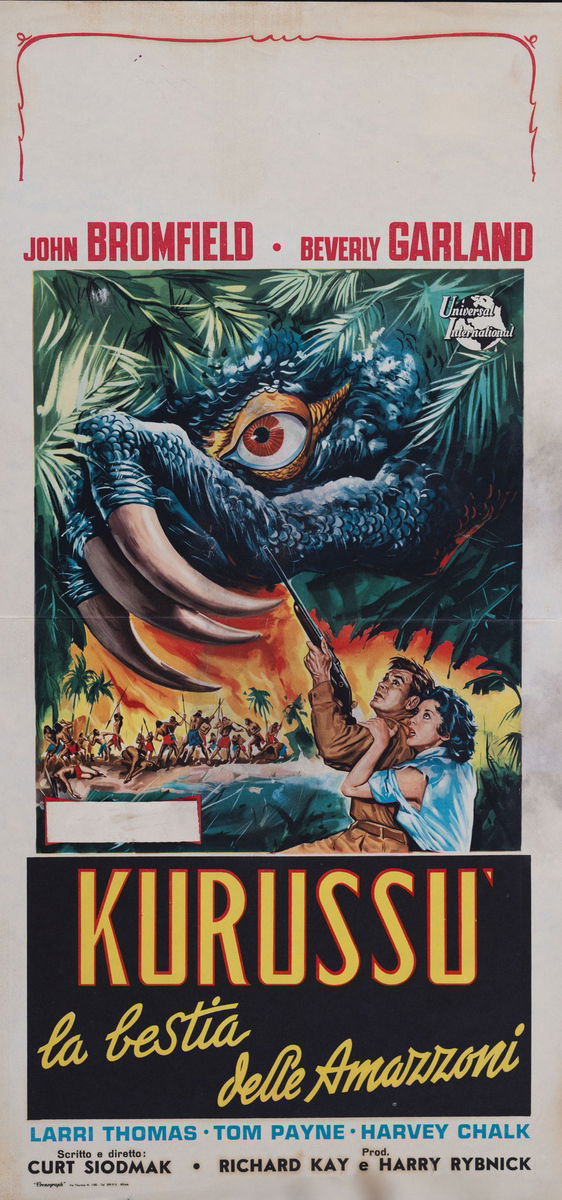 Kurussù la bestia delle amazzoni - Locandina 1