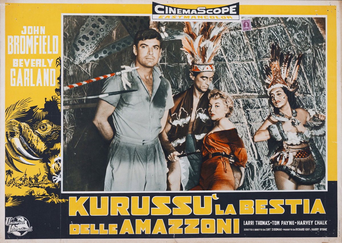 Lobby Card 3 for the film Curucu, Beast of the Amazon (1956)