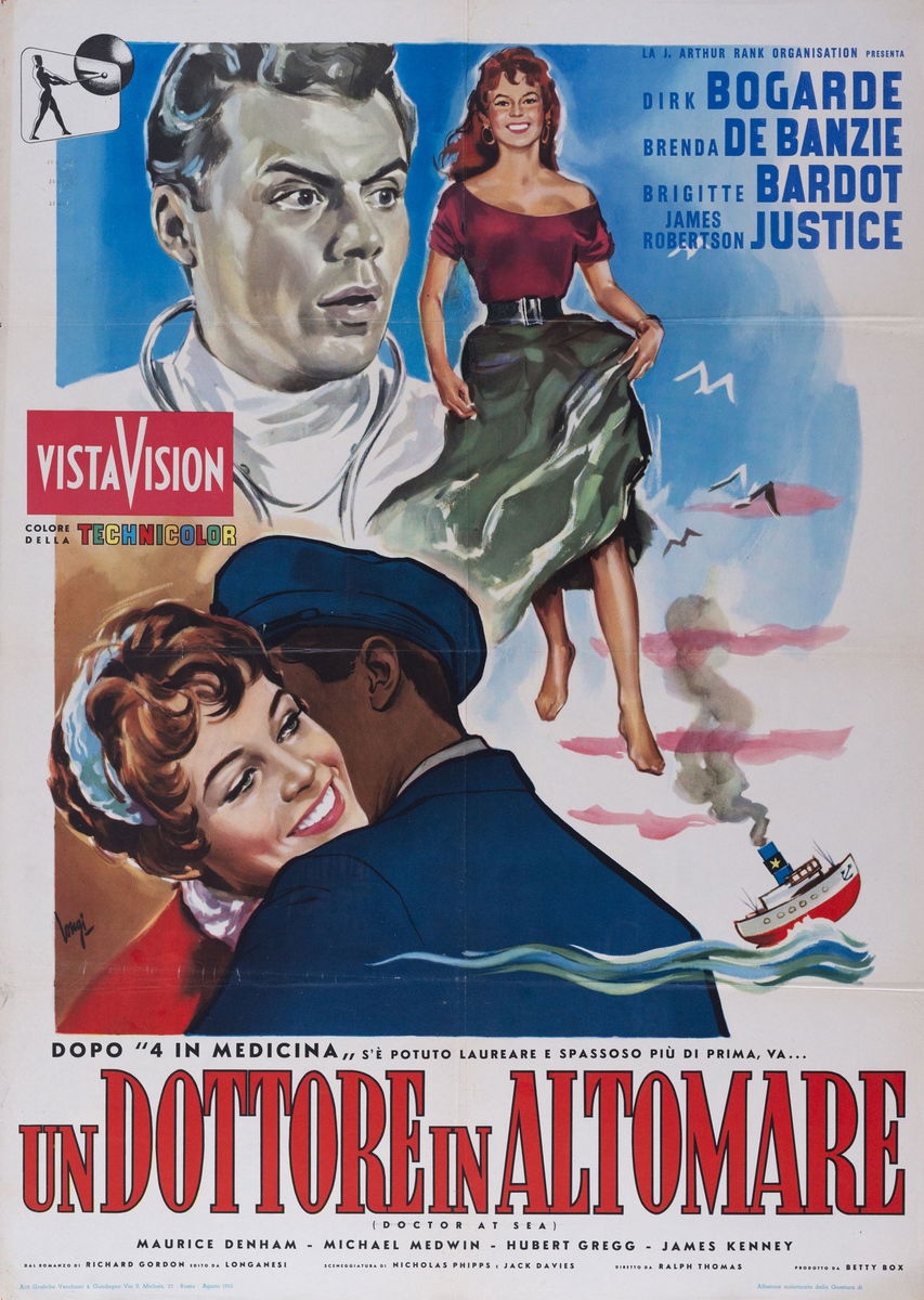 Un dottore in alto mare - Manifesto 1