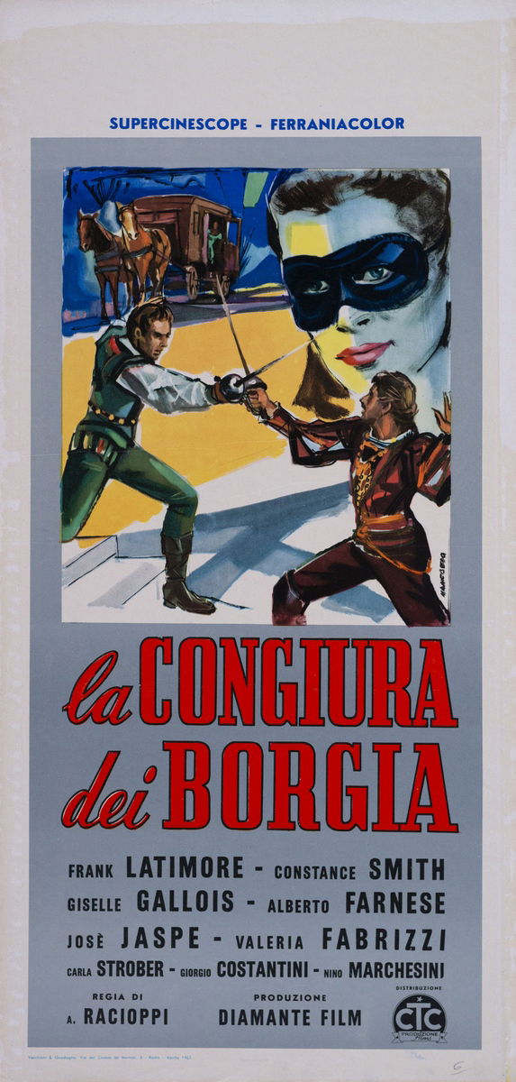 La congiura dei Borgia - Locandina 1