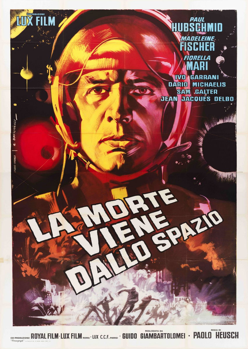 La morte viene dallo spazio - Manifesto 1