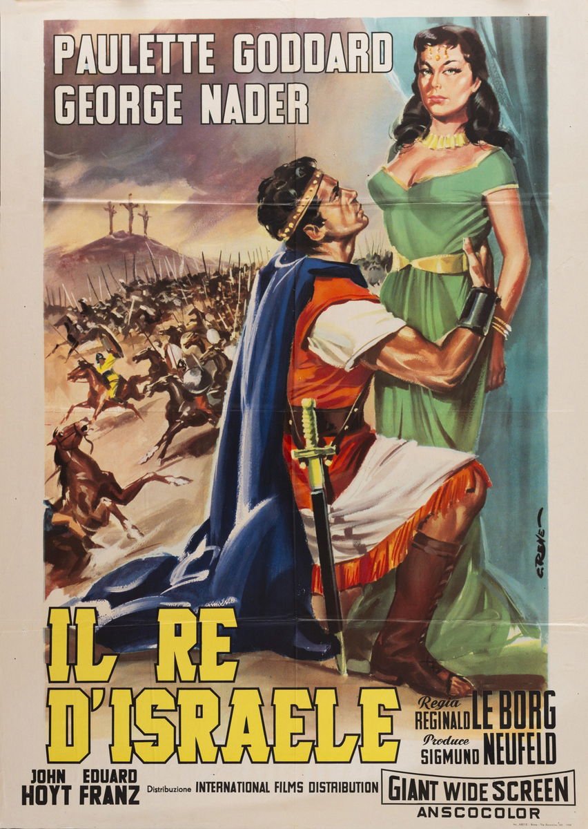 Il re d'Israele - Manifesto 1