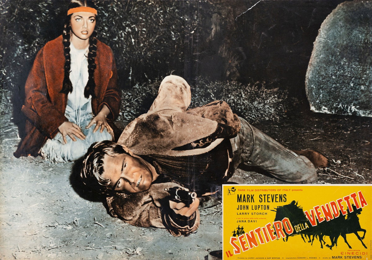 Fotobusta 2 per il film Il sentiero della vendetta (1958)