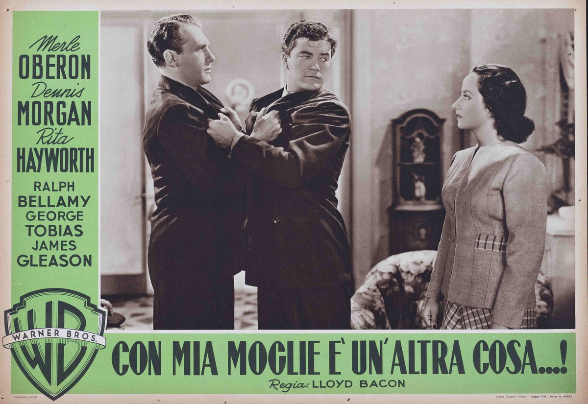 Fotobusta 2 per il film Con mia moglie è un'altra cosa (1941)