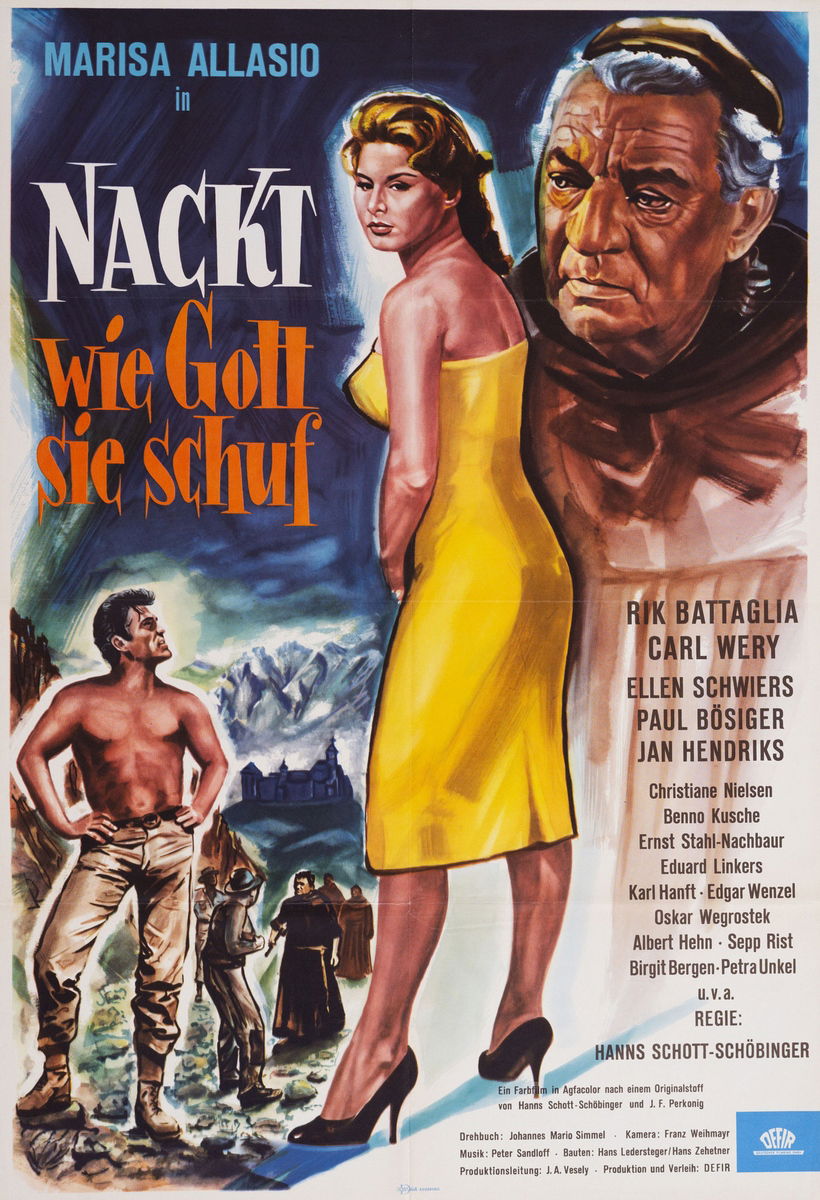 Nudi come Dio li creò - Fotobusta 1