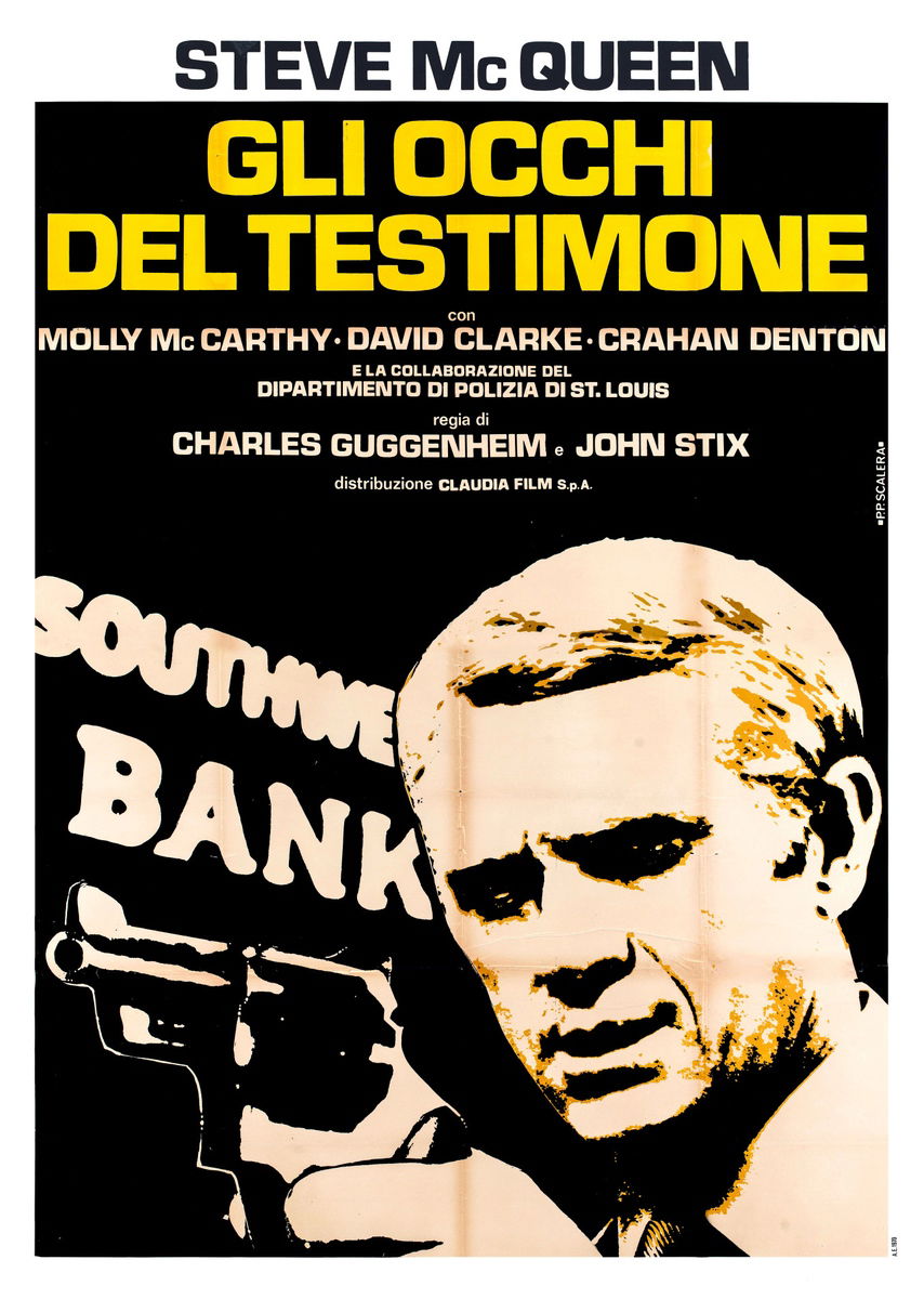 Gli occhi del testimone - Manifesto 1
