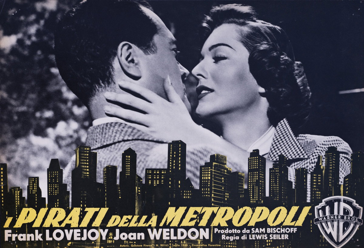 Fotobusta 2 per il film I pirati della metropoli (1953)