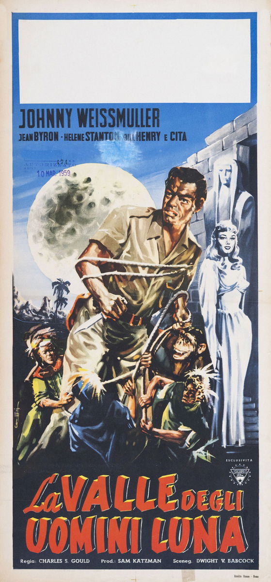 Jungle Moon Men - Lobby Card 1