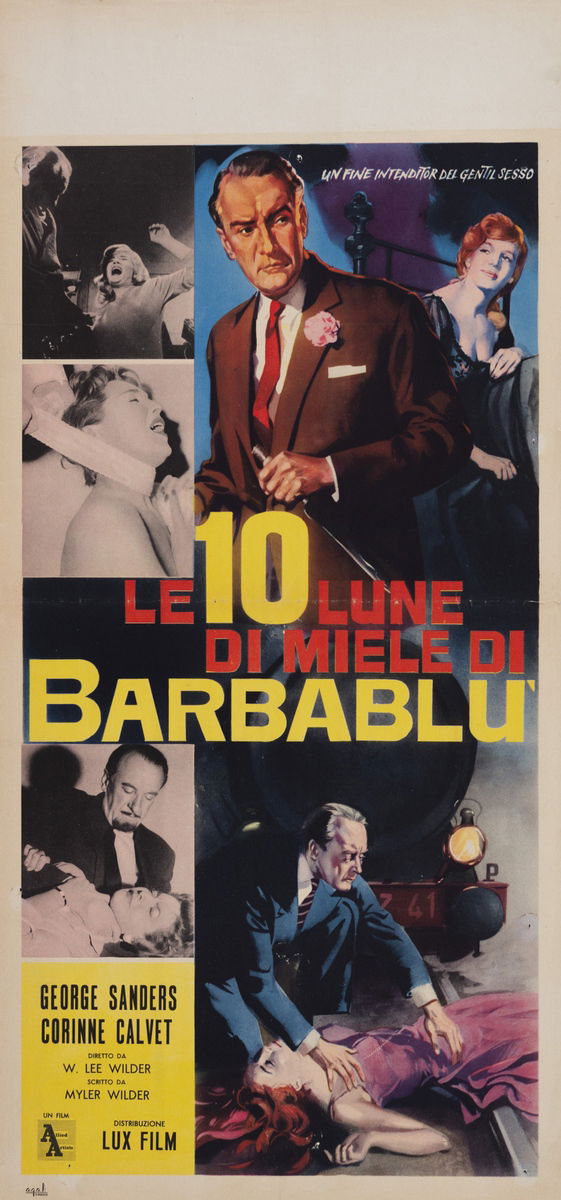 Le dieci lune di miele di Barbablù - Locandina 1