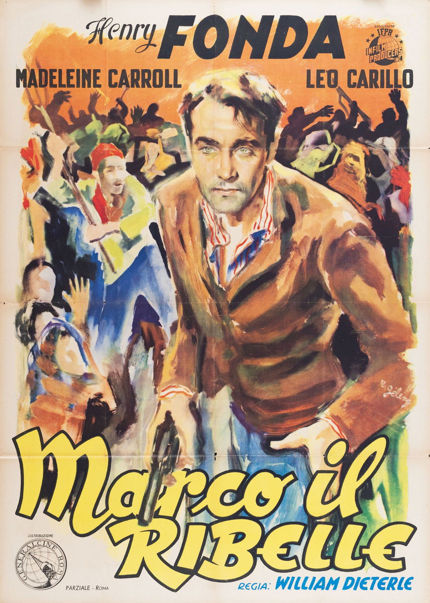 Marco il ribelle - Manifesto 1