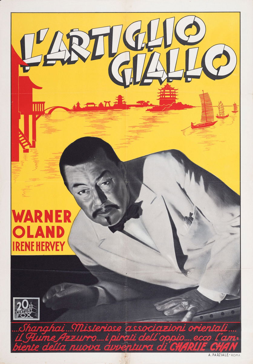 L'artiglio giallo - Manifesto 1