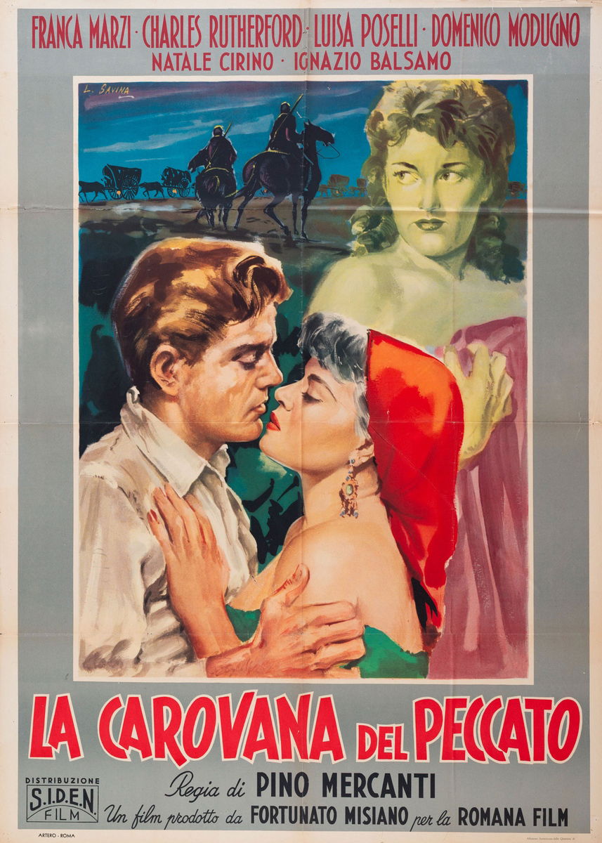 La carovana del peccato - Manifesto 1