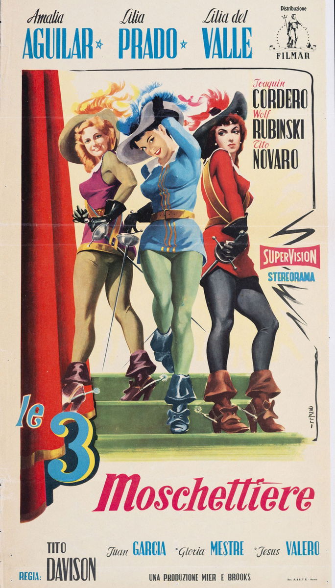 Le tre moschettiere - Locandina 1