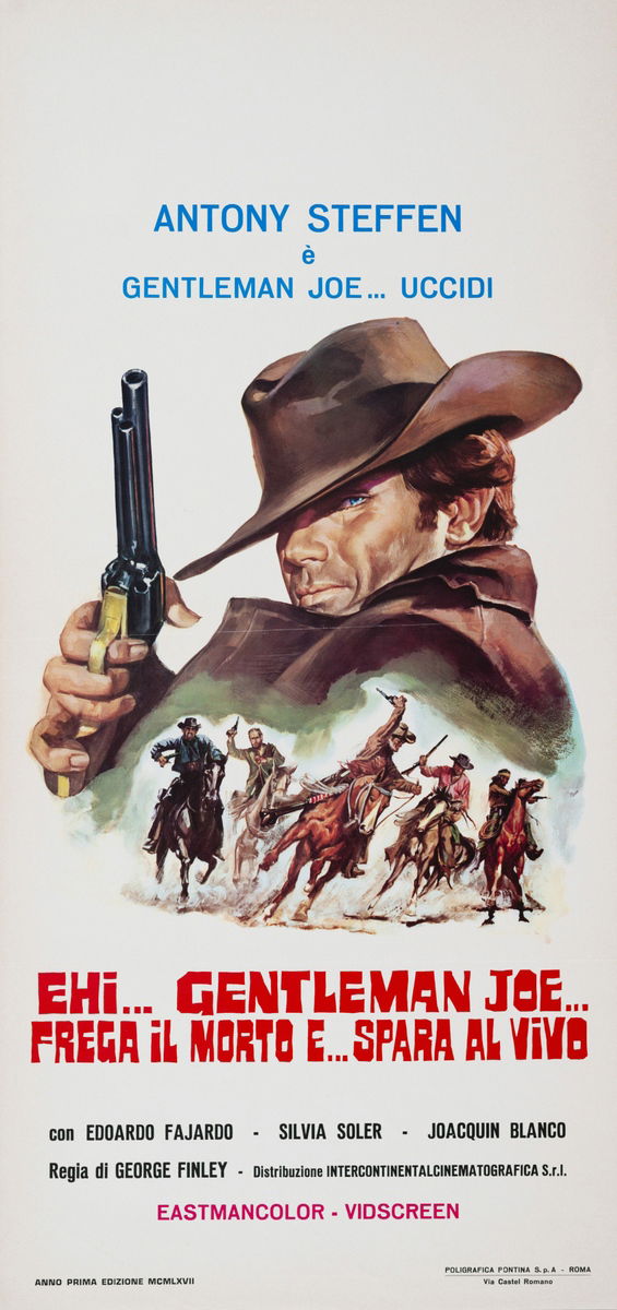 Ehi... Gentleman Joe... frega il morto e... spara al vivo - Locandina 1