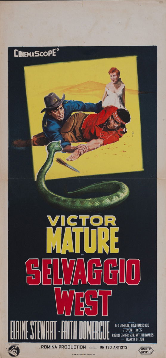 Selvaggio west - Locandina 1