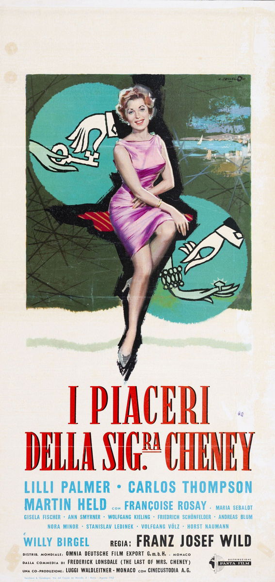 I piaceri della signora Cheney - Locandina 1