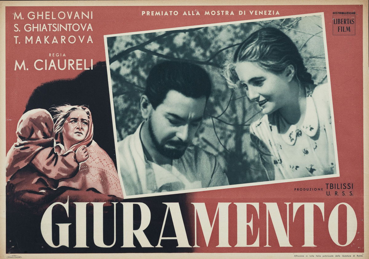 Il giuramento - Fotobusta 1