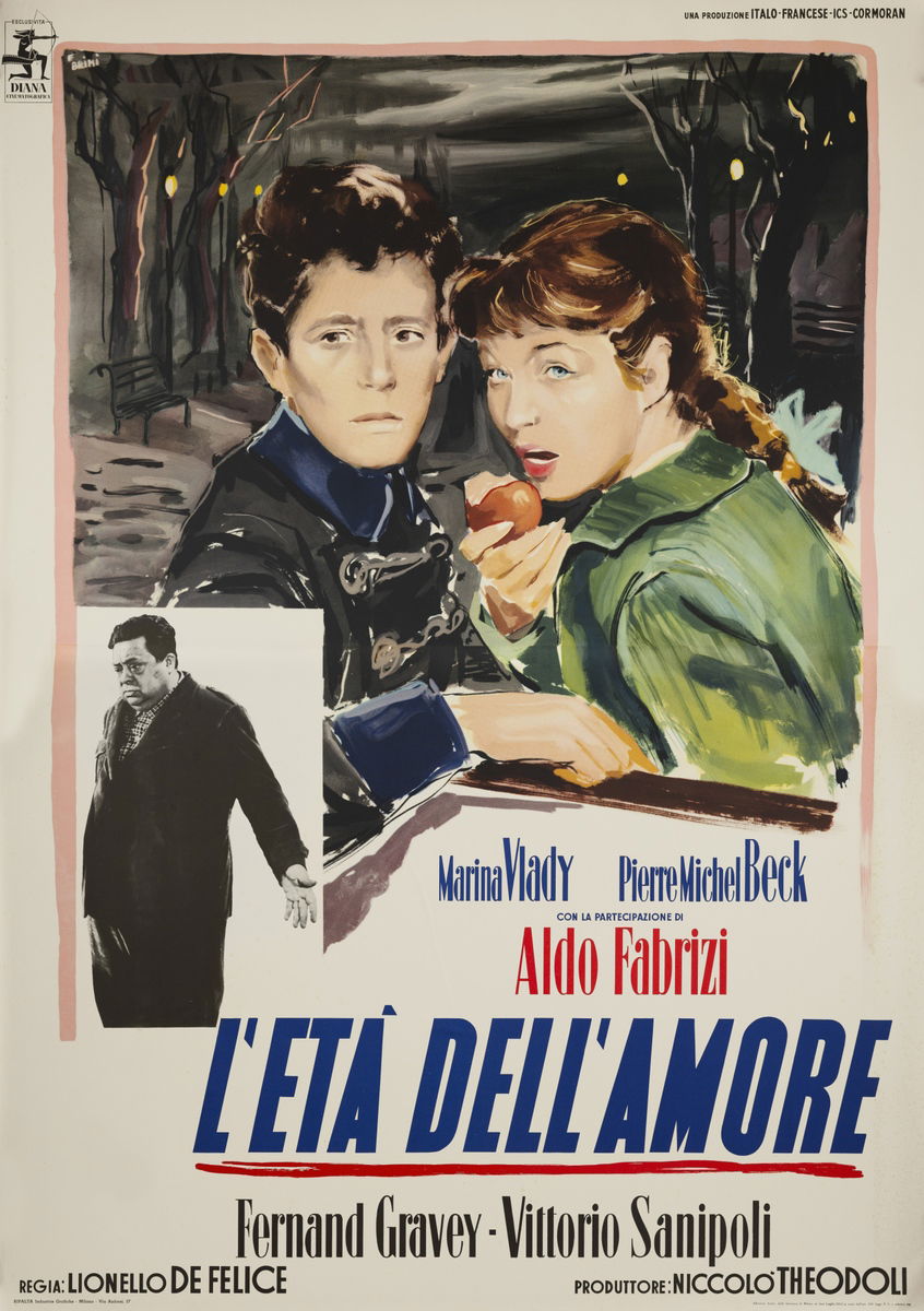 L'età dell'amore - Manifesto 1