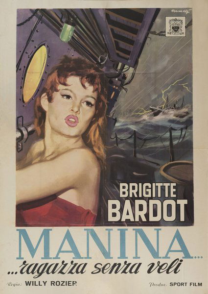 Manina ragazza senza veli