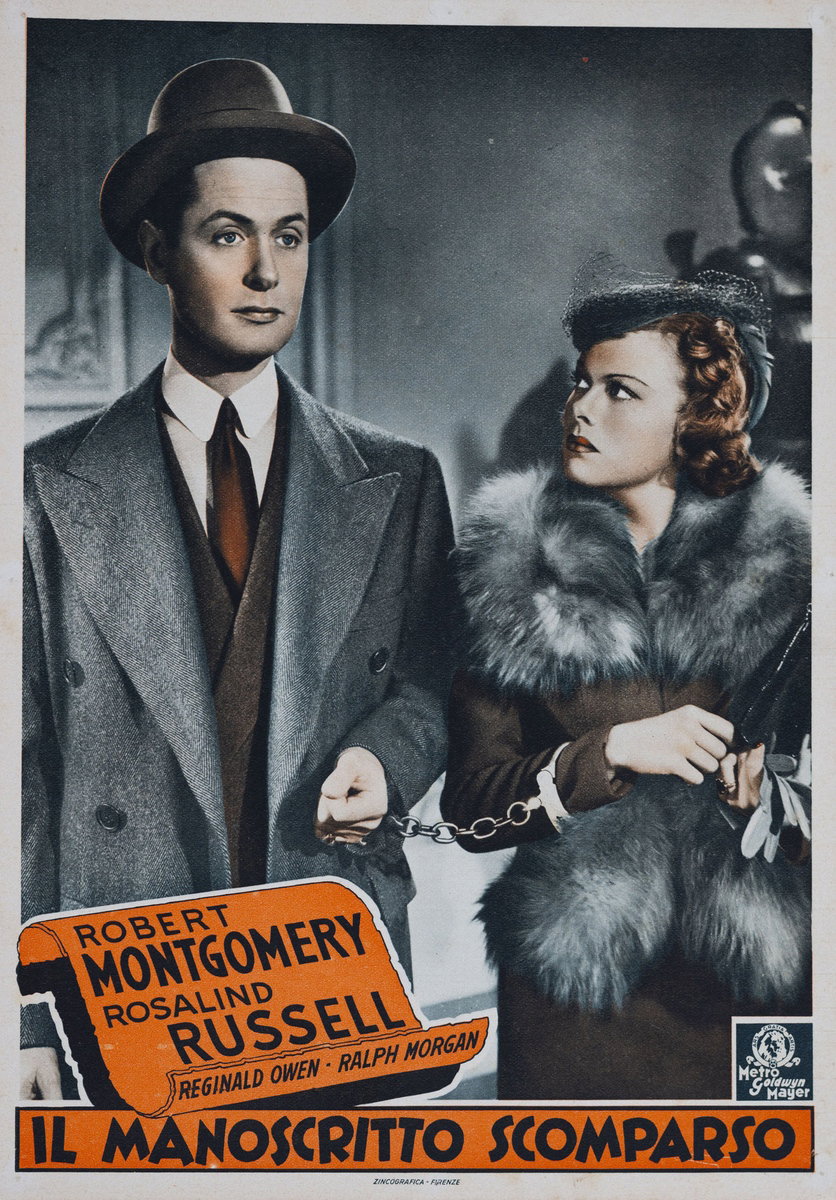 Lobby Card 2 for the film Il manoscritto scomparso (1939)