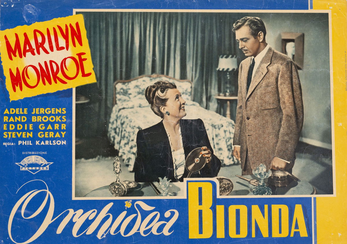 Orchidea bionda - Fotobusta 1