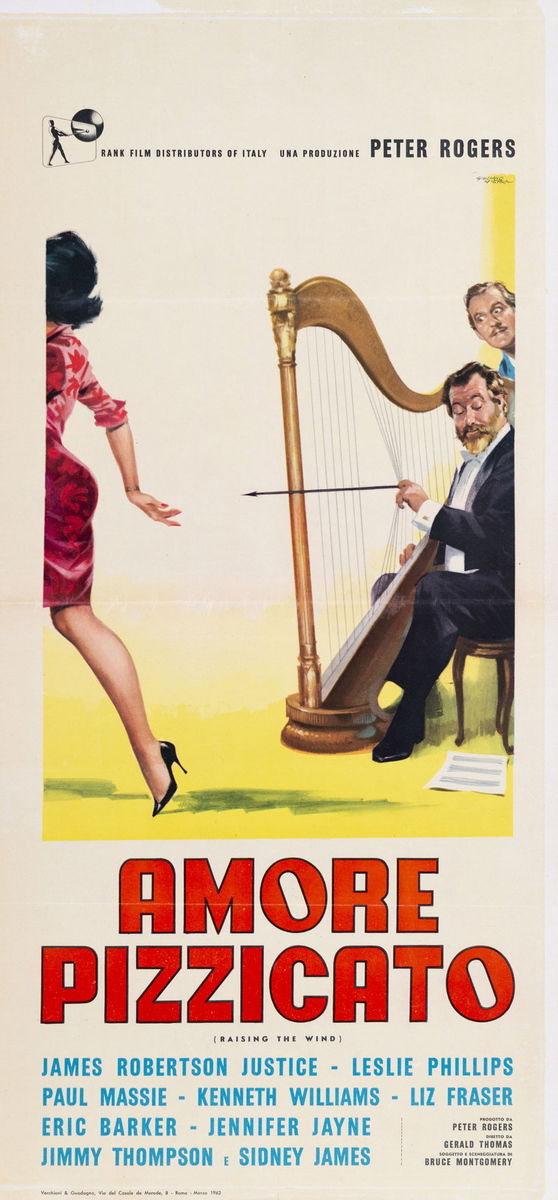 Raising the Wind - Lobby Card 1