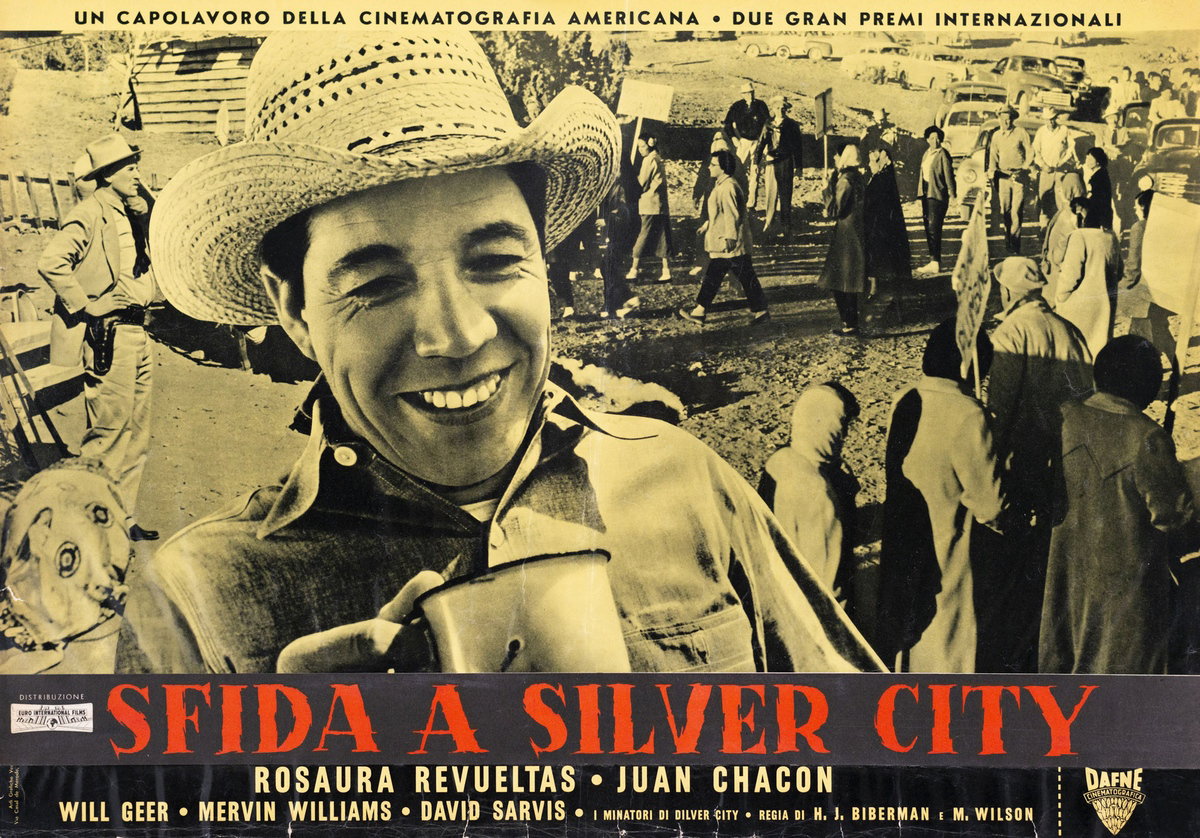 Fotobusta 2 per il film Sfida a Silver City (1954)
