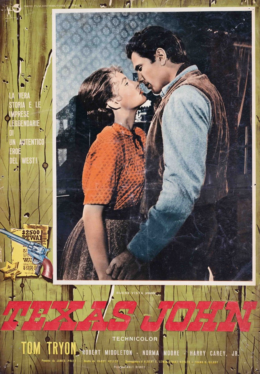 Texas John contro Geronimo - Fotobusta 1