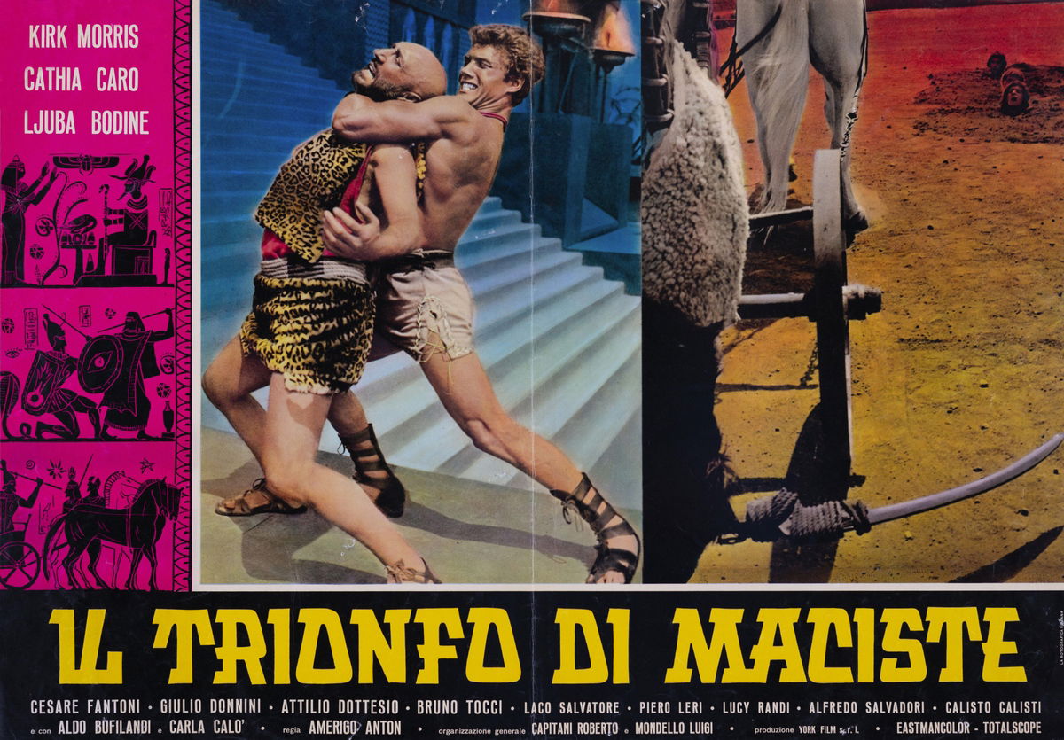 Triumph of Maciste - Fotobusta 1