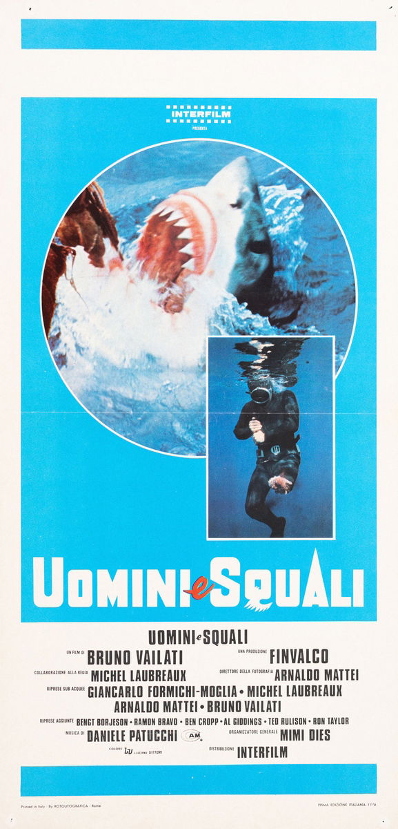 Uomini e squali - Locandina 1