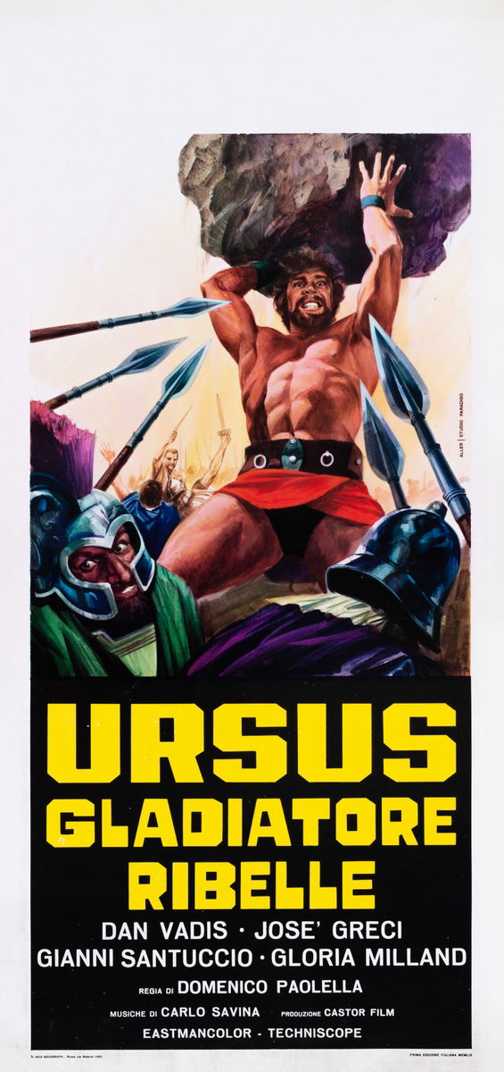Ursus, il gladiatore ribelle - Locandina 1