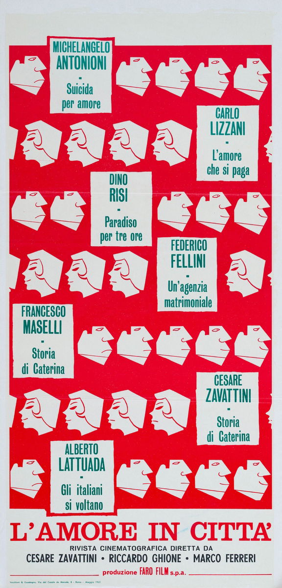 L'amore in città - Locandina 1