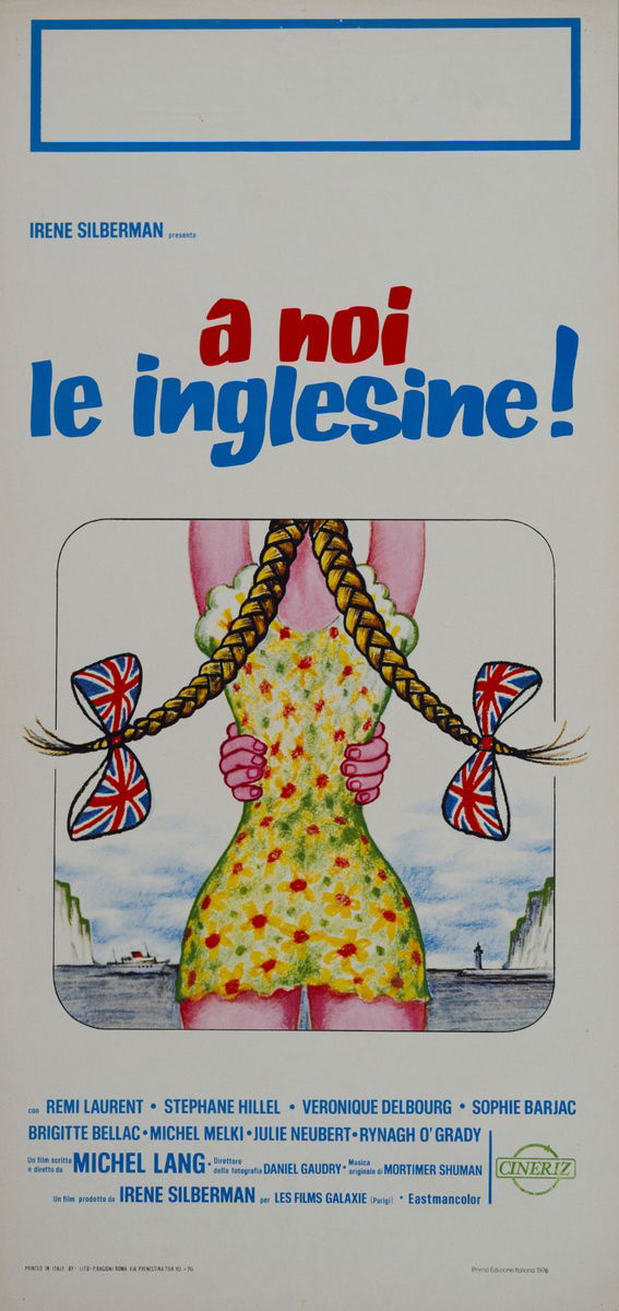 Let's Get Those English Girls - Lobby Card 1