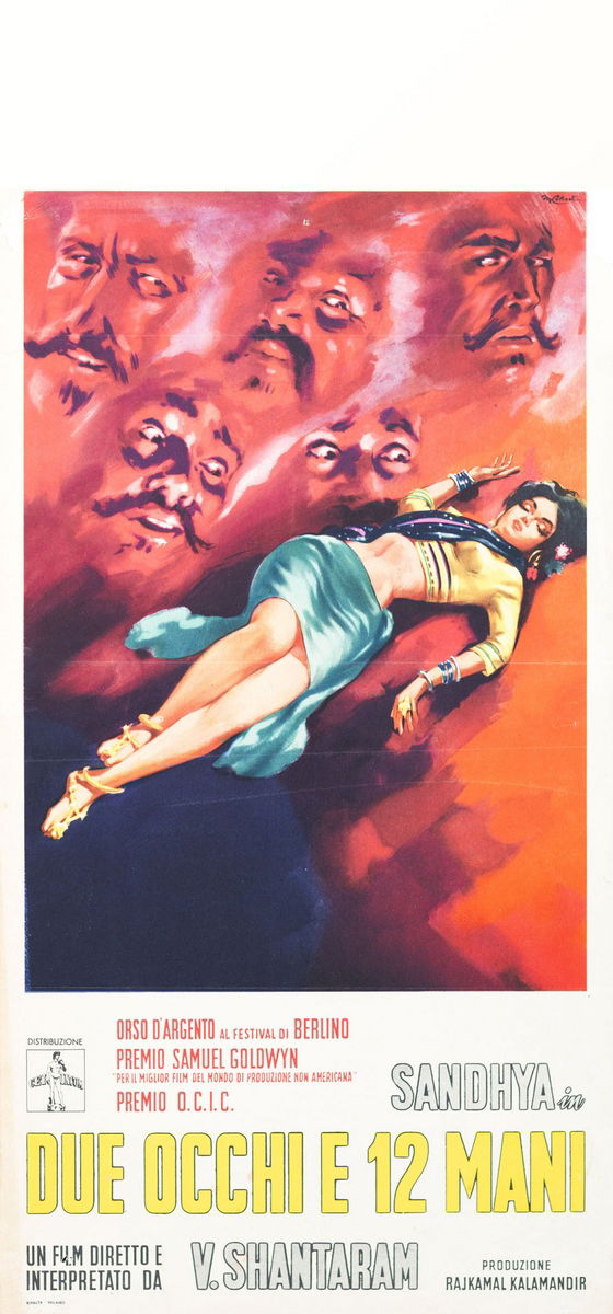 Due occhi e dodici mani - Lobby Card 1