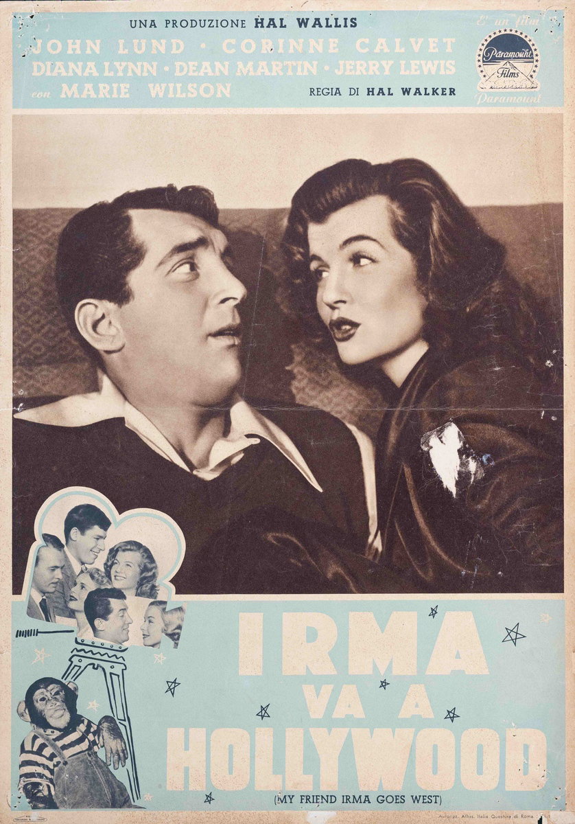 Lobby Card 2 for the film My Friend Irma Goes West (1950)